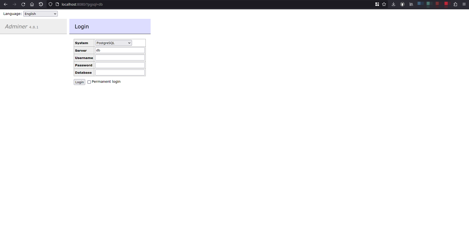 Adminer